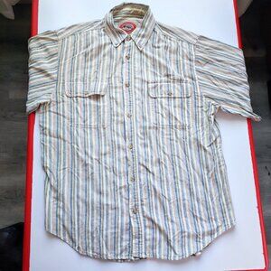 The Australian Outback Collection shirt men's size XL short sleeve multi-colour